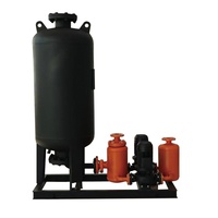 Integrated water make-up and supply transmission and distribution pumping set ( vertical monopole )