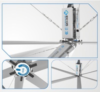 OM-KQ-(3-7)E Large Diameter Ceiling Fans 6 pcs fan blades