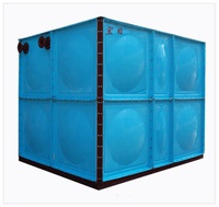 Fiberglass composite water tank